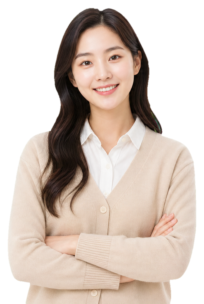 하안중국어과외 맞춤 수업을 안내하는 선생님 이미지